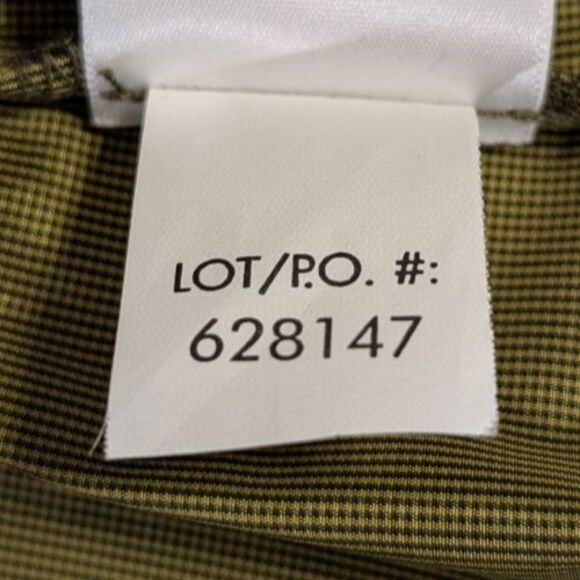 CLAUDIA EV Women's Size MEDIUM Shiny Olive Green Rain Jacket/Coat Windbreaker - Picture 7 of 16